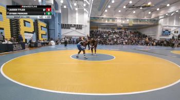 190 lbs Champ. Round 1 - Jaiden Tyler, William Penn H.S. vs Symir Perkins, Howard H S