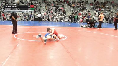 113 lbs Quarterfinal - Cooper Smith, KS vs Cooper Sandoval, NV