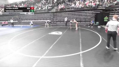 4A 140 lbs Quarterfinal - Britzeida Pastrana, Dixie vs Alyssa Scheid, Murray