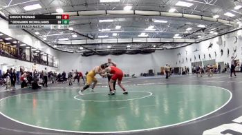 197 Freshman/Soph 1st Place Match - Chuck Thomas, Ohio Wesleyan University vs Benjamin McWilliams, Baldwin Wallace