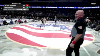 Champ. Round 1 - Elijah Schunke, Brandon Valley vs Sean Foote, Mitchell