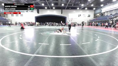 133 lbs Cons. Semi - Arlo Laxton, Lindsey Wilson (Ky.) vs Jasper Croom, SOT/DOZ