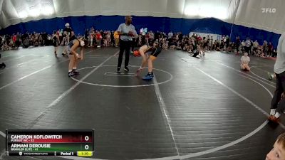 110 lbs Round 2 (6 Team) - Cameron Koflowitch, Pursuit WC vs Armani Derousie, Brawler Elite