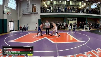 190 lbs Quarterfinal - Matthew Connolly, Malvern Prep vs Toby Leys, Dematha Catholic