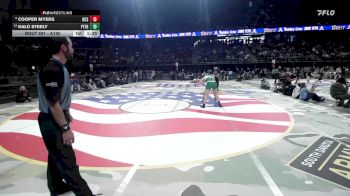 Champ. Round 1 - Cooper Myers, Rapid City Stevens vs Kalo Steely, Pierre T.F. Riggs