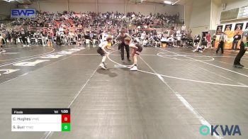 83 lbs Final - Cannon Hughes, Verdigris Youth Wrestling vs Silas Burr, Team Tulsa Wrestling Club