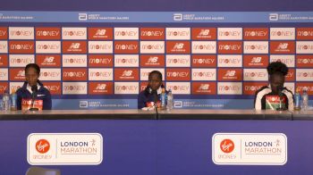 London Marathon Women's Elite Press Conference