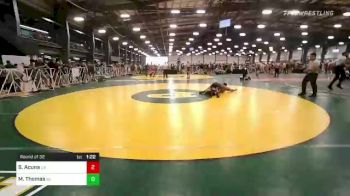 160 lbs Round Of 32 - Sonny Acuna, CA vs Malachi Thomas, SC