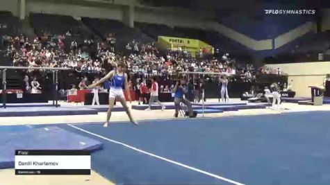 Daniil Kharlamov - Floor - 2021 USA Gymnastics Development Program National Championships