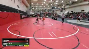 152 Boys Cons. Round 2 - Jd Case, Hayden vs Logan Silva, Hayden