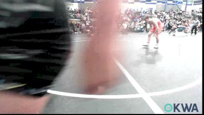 132 lbs Semifinal - Eli Stahler, Cowboy Wrestling Club vs Aiden Scoggins, Standfast