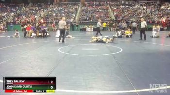 2A 145 lbs Quarterfinal - John David Curtis, Burns vs Trey Ballew, Bandys