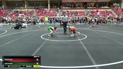 70 lbs Quarterfinal - Greyson Garcia, Wesley Club Wrestling vs Nolan Nelson, Derby Wrestling Club