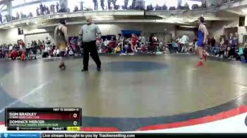 220 lbs Champ. Round 1 - Dominick Mercer, Martinsville Madmen Wrestling Club vs Dom Bradley, Hybrid Wrestling Club