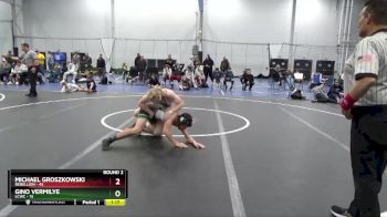 130 lbs Round 2 (6 Team) - Michael Groszkowski, Rebellion vs Gino Vermilye, LCWC
