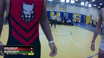 138 lbs Round 5 (8 Team) - Jaedyn Bloomfeild, Alpha Dogz Elite vs Jose Gutierrez, Maximum Performance