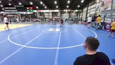 80 lbs Cons. Round 4 - Kacen Huisman, Heartland Wrestling Academy vs Luke Glennon, Billings Wrestling Club