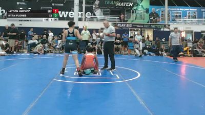 140 lbs Rr Rnd 5 - Jayden Jimenez, Grit Mat Club - MS vs Ryan Flores, Kraken - MS