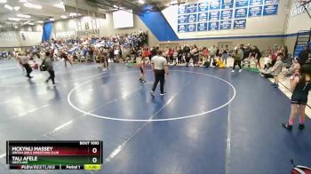 80 lbs Cons. Round 2 - McKynli Massey, Uintah Girls Wrestling Club vs Tali Afele, Westlake