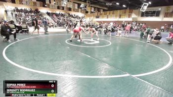135/140 Round 2 - Sophia Perez, TUF California Wrestling Acade vs Serenity Rodriguez, 951 Wrestling Club