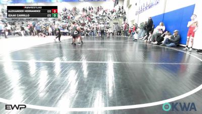 Rr Rnd 3 - Alexander Hernandez, Grove Takedown Club vs Izaak Carrillo, Grove Takedown Club