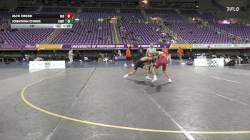 149 lbs Round 3 (6 Team) - Jack Crook, Harvard vs Jonathan Chang, Campbell