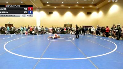 115 lbs Champ. Round 1 - Mia Scalise, Pennsylvania vs Caitlin Reilly, New York