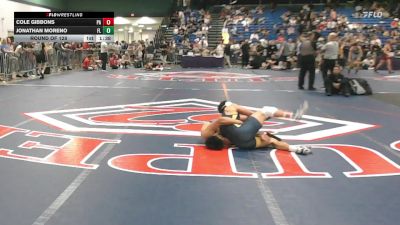 157 lbs Round Of 128 - Cole Gibbons, PA vs Jonathan Moreno, FL