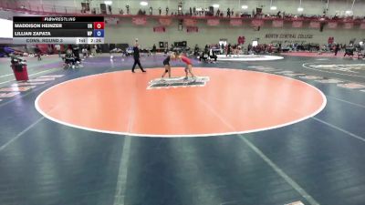 103 A Cons. Round 3 - Maddison Heinzer, Unattached vs Lillian Zapata, William Penn