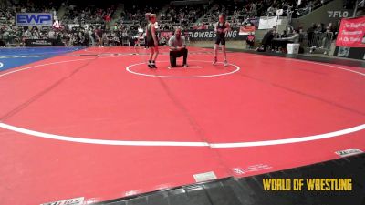 65 lbs Round Of 32 - Mila Sebolt, Sebolt Wrestling Academy vs Maci Holt, Jackson County Wrestling Club