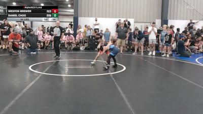 56 lbs Rr Rnd 1 - Weston Brewer, Patriot USA WC - K8 vs Daniel Choo, Dynasty Death Row - K8