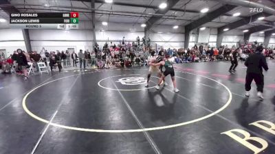 131-134 lbs Round 5 - Jackson Lewis, Fossil Ridge vs Gino Rosales, Greeley West