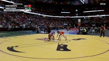 G105-4A 1st Place Match - Piper Montoya, Canon City Girls vs Emma Faczak, Bennett Girls