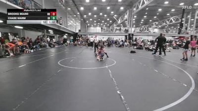 84 lbs Round 4 (10 Team) - Brooks Beard, Wayne Danger vs Chase Warm, Dayton Bandits