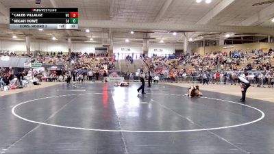 AA 113 lbs Cons. Round 3 - Caleb Villaluz, West Creek High School vs Micah Howe, Clarksville High School