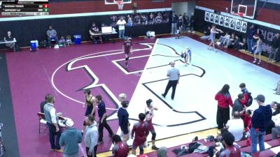 133 lbs Semifinal - Nathan Yoder, Faith Christian Academy vs Anthony Lu, Church Farm School