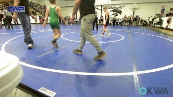 70 lbs Rr Rnd 3 - Luke Buzzard, Grove Takedown Club vs Jackson Jones, Warner Eagles Youth Wrestling