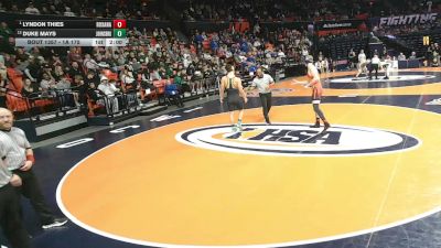 1A 175 lbs Cons. Semi - Lyndon Thies, Roxana vs Duke Mays, Johnsburg
