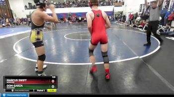 126 lbs Champ. Round 2 - Dom Garza, Hanford vs Marcus Swift, Moscow