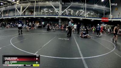 120 lbs Finals (2 Team) - Jack Cherry, Kraken vs Caleb Kosko, U2 Uprising Black