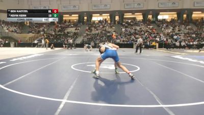 190-2A/1A Cons. Semi - Kevin Kern, Liberty vs Ben Kaetzel, Williamsport