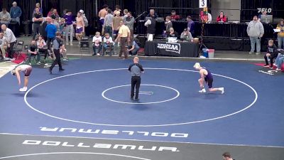 Champ. Round 1 - Ethan Hoffman, Mount Vernon/Plankinton/Corsica-Stickney vs Landyn Reiser, Tri-Valley