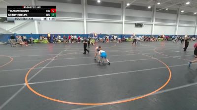 138 lbs Cons. Round 3 - Mason Bauer, Unattached vs Grady Phelps, Unattached