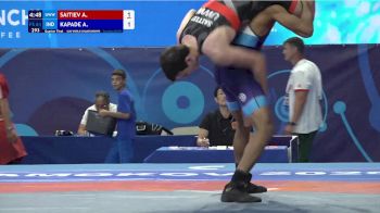 61 kg 1/4 Final - Adlan Saitiev, Uww vs Ajay Kapade, India