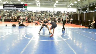 132 lbs Round Of 128 - Corban Nance, KY vs Clay Christopher, GA