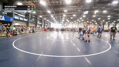 160 lbs Rr Rnd 3 - Wylan Damon, Diesel - HSB vs Rory Dixon, BlueWave - HSB