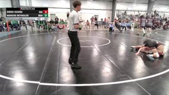 120 lbs Placement Matches (16 Team) - Diego Juarez, Ogallala vs Marcus Reynolds, Moorcroft