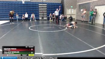 70/HWT Round 3 - Keaton Meras, Idaho Gold vs Malachi Wheeler, Huskie Wrestling