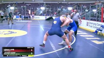 190 lbs Cons. Round 3 - Jayden Hamm, South Williamsport Area Hs vs Jonah Lamb, Tioga Sr HS