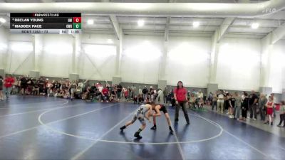 73 lbs Champ. Round 2 - Maddex Pace, Champions Wrestling Club vs Declan Young, Uintah Wrestling